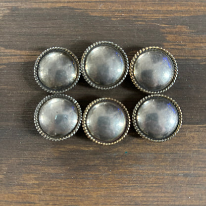 Silver Button Covers