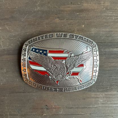 God Bless America Belt Buckle