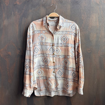 Southwestern Flannel Button Up