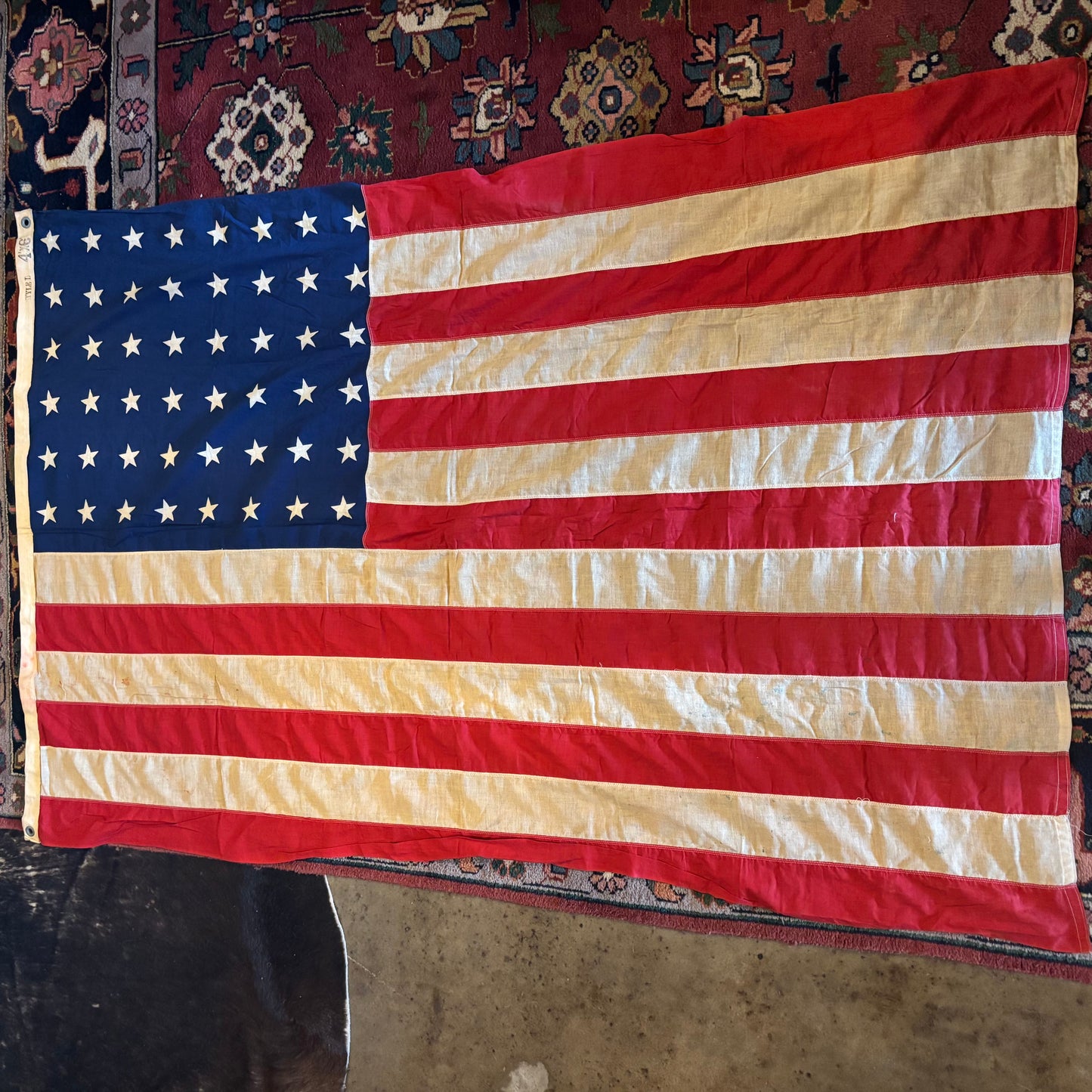 Vintage 48-Star American Flag