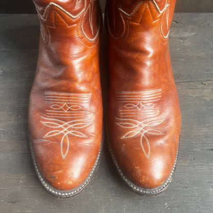 Tony Lama Brown Cowboy Boots