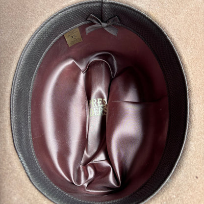 Vintage Brown Wool Hat