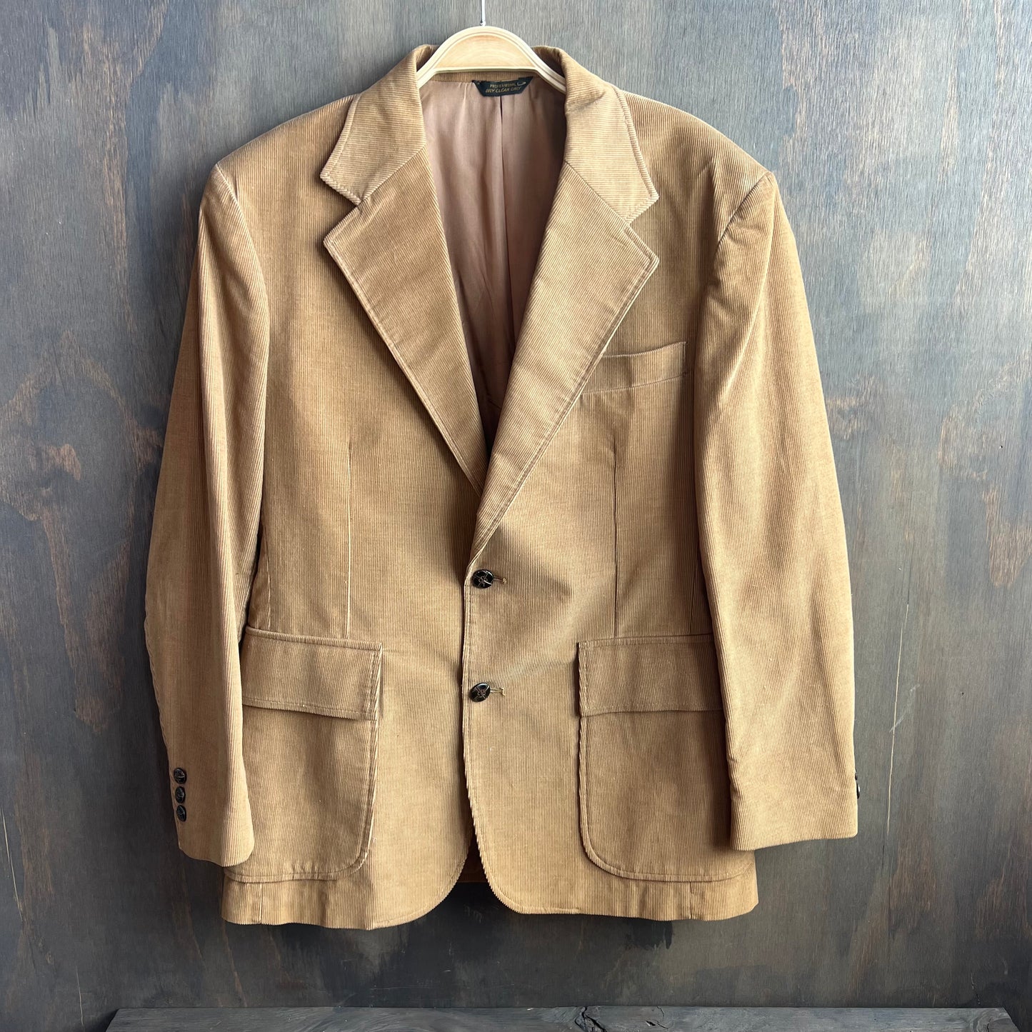 Light Brown Corduroy Blazer