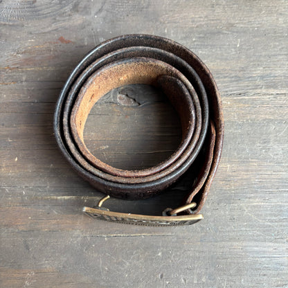 Philmont New Mexico Leather Belt