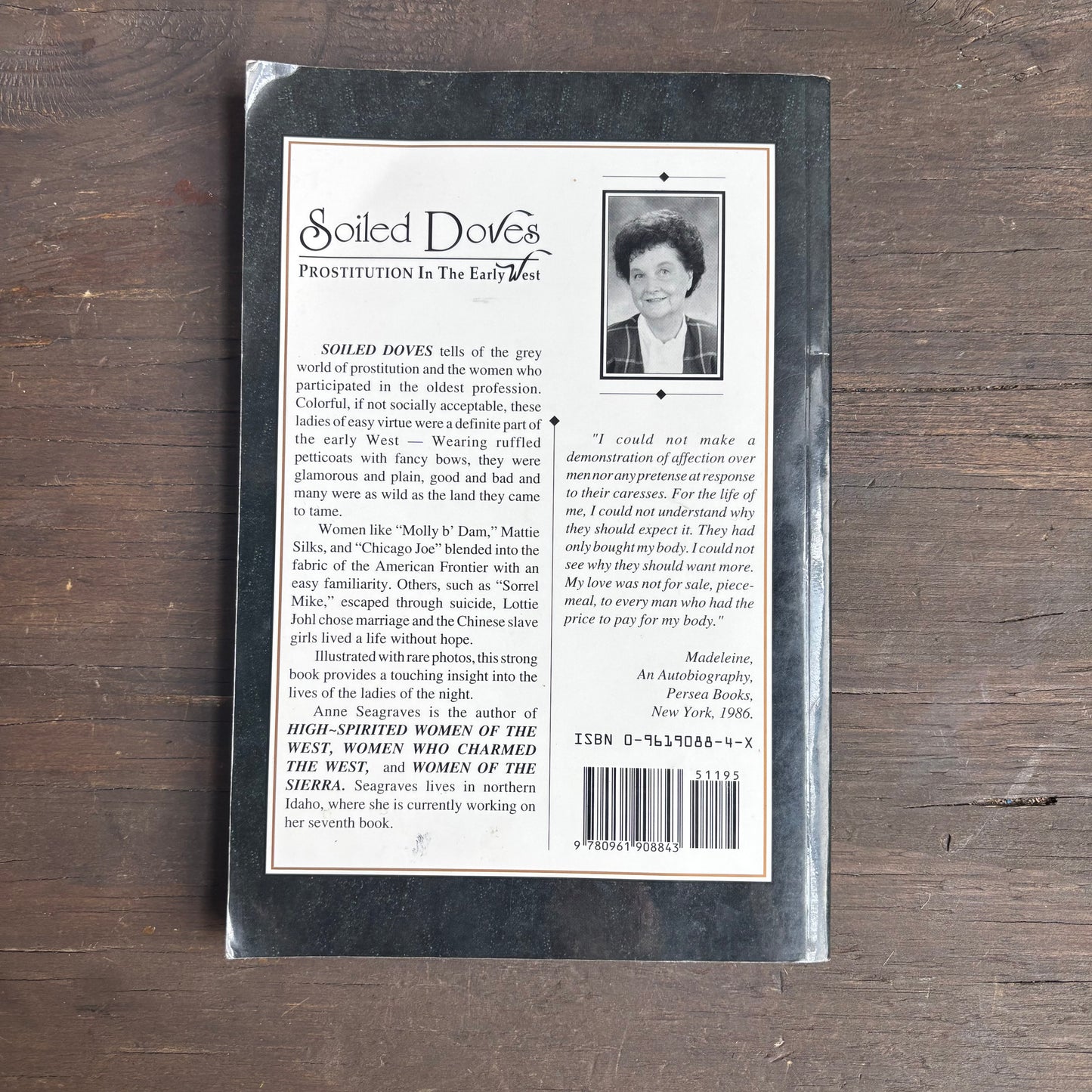 Soiled Doves Paperback Book