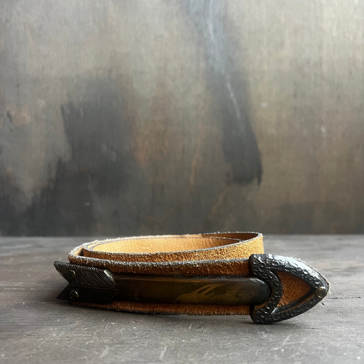 Leather Arrow Belt