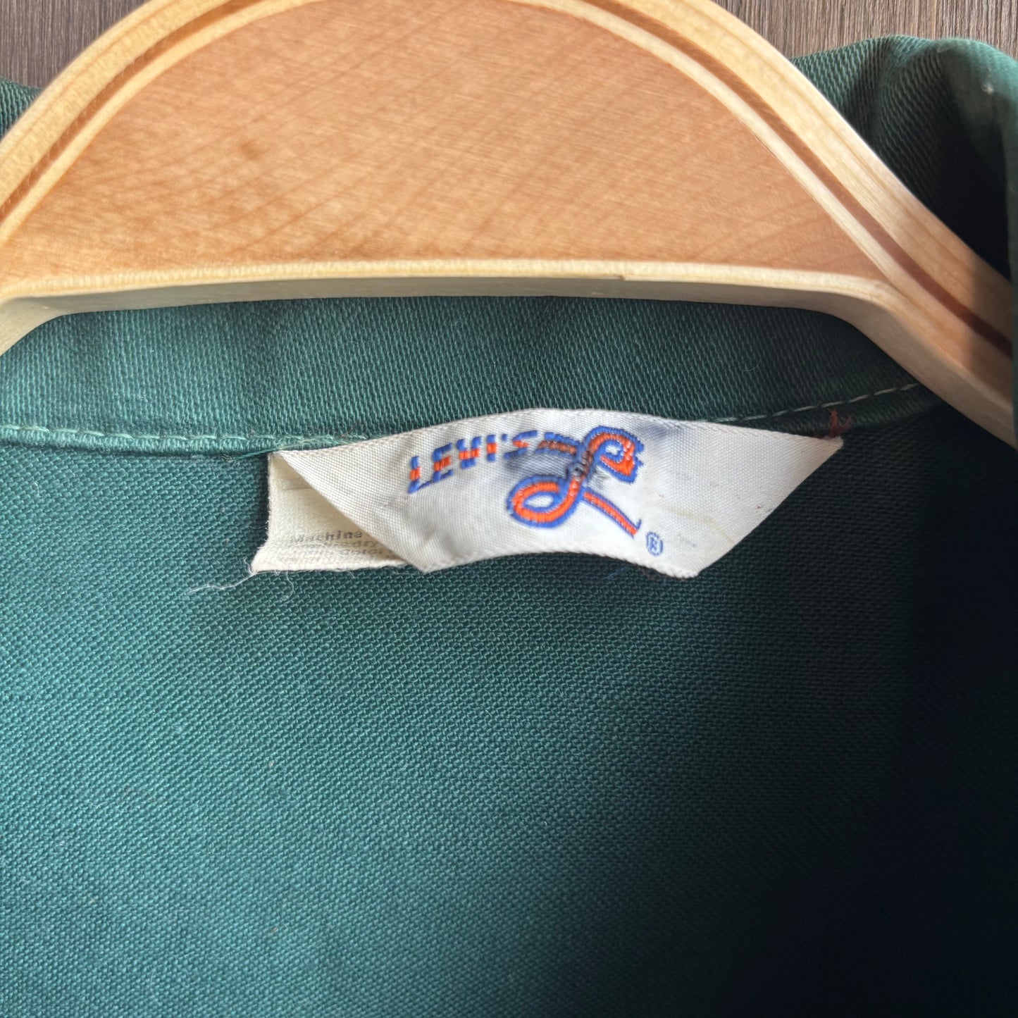 Vintage Levi's Green Jacket