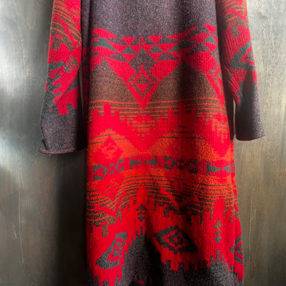 Woolrich Long Red Trench Coat