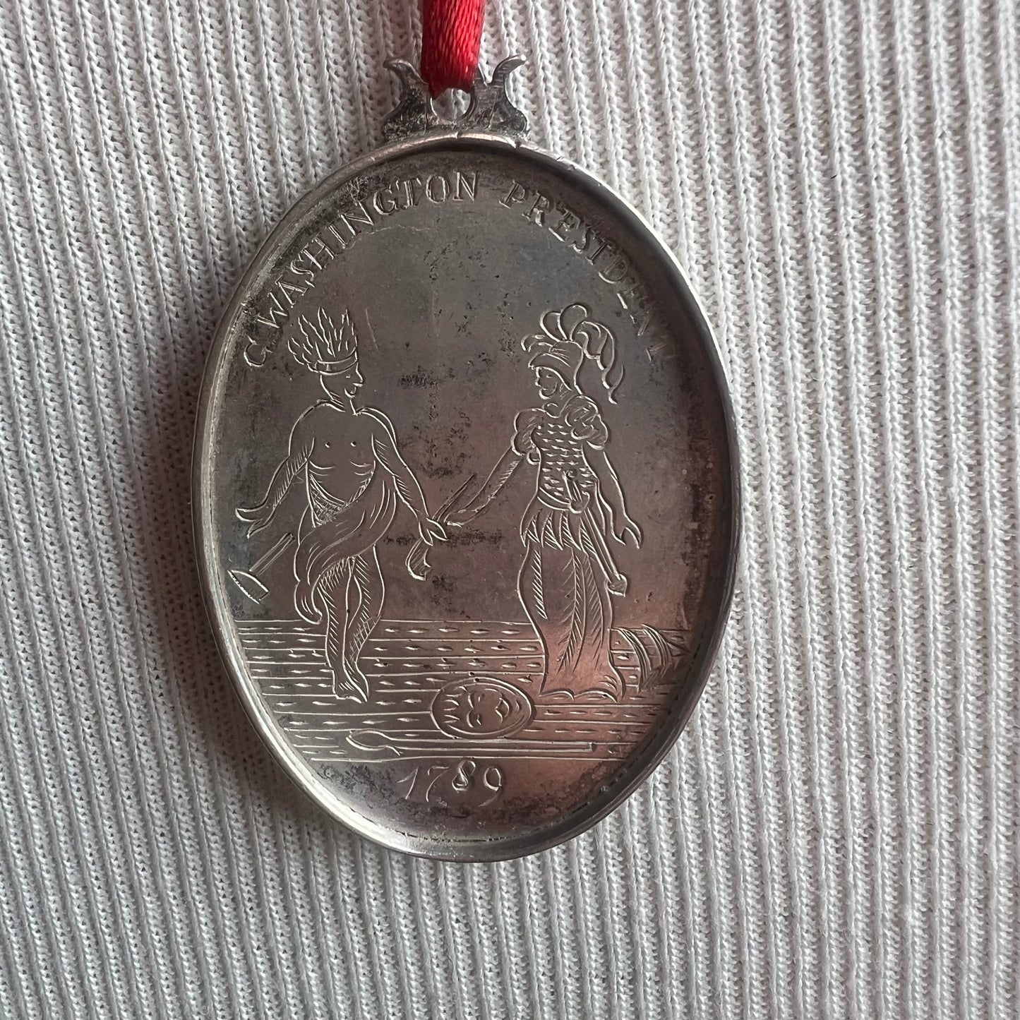 1789 George Washington Native American Peace Medal (Replica)