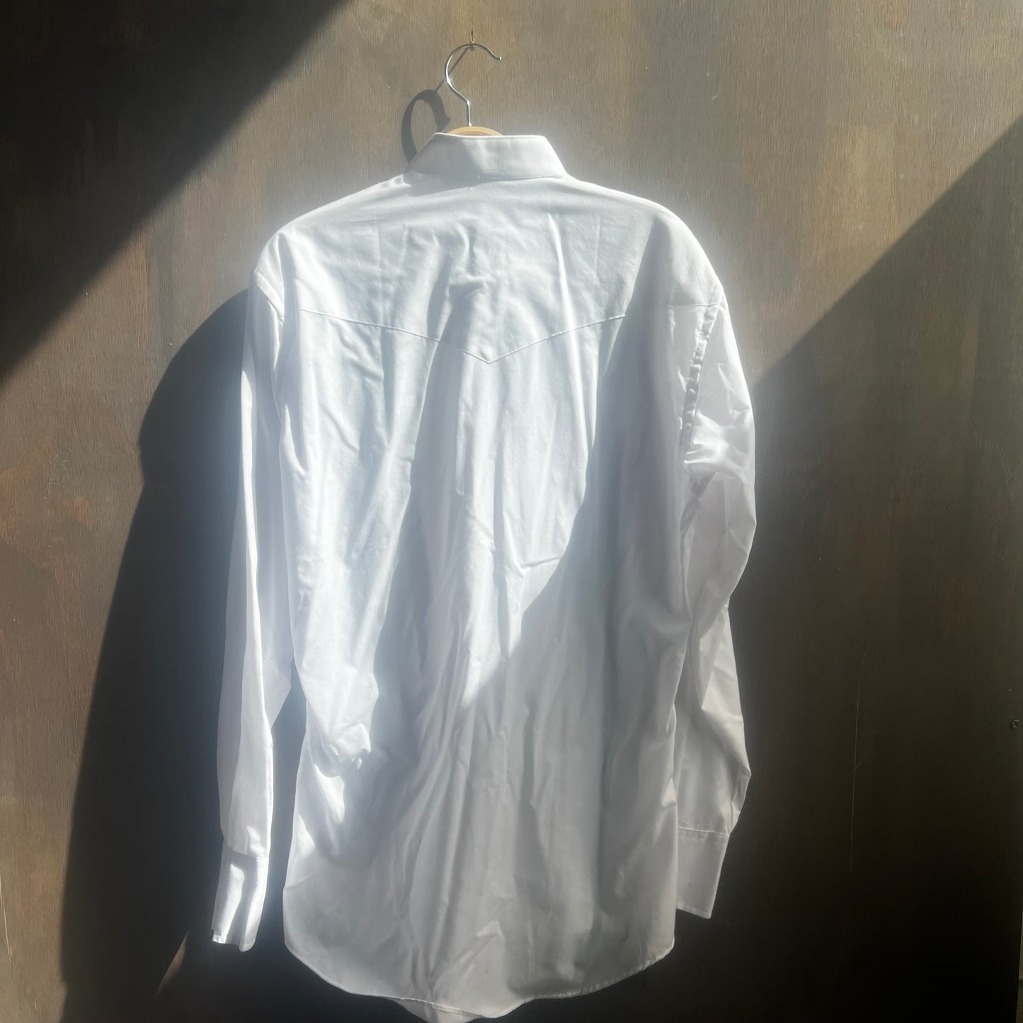 Cimarron City White Pearl Snap