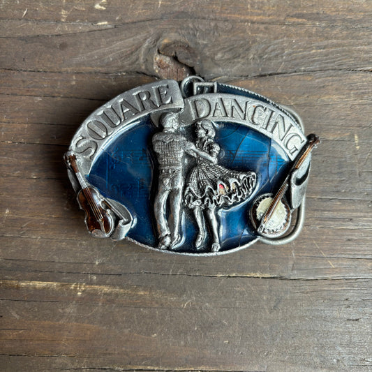 Siskiyou Square Dancing Belt Buckle (1985)