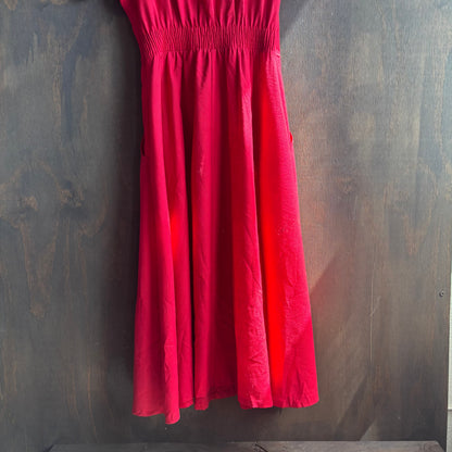 Vintage Worthington Red Maxi Dress