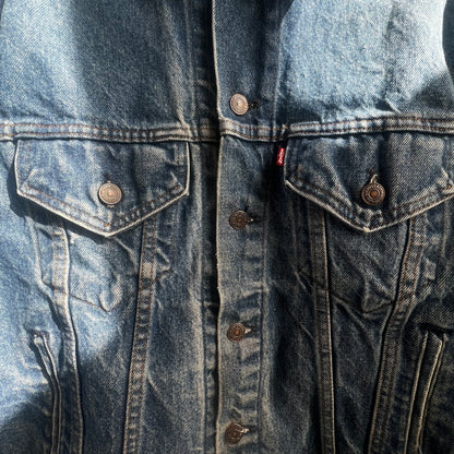 Out of The Blue Fringed Vintage Jacket