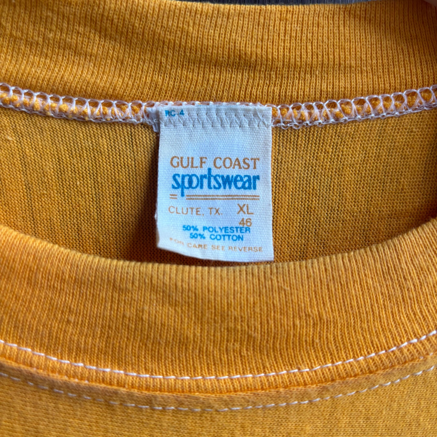 Yellow Fringed Tee