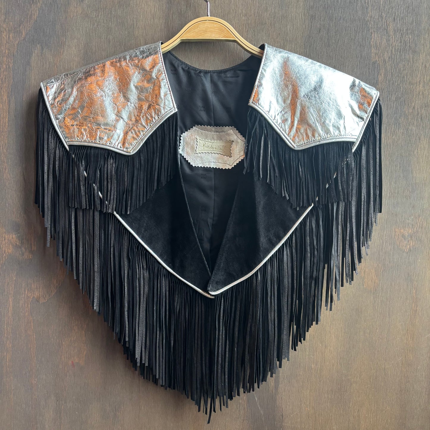 Ricky Nell Silver and Black Shawl