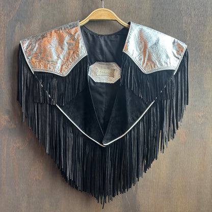 Ricky Nell Silver and Black Shawl
