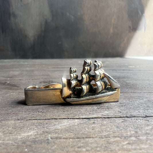 Swank Ship Tie Clip