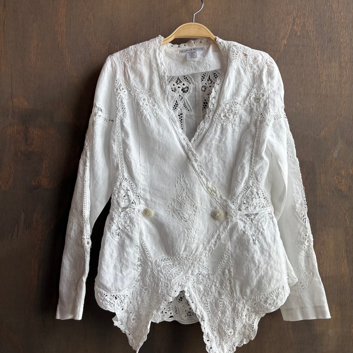 White Eyelet Set