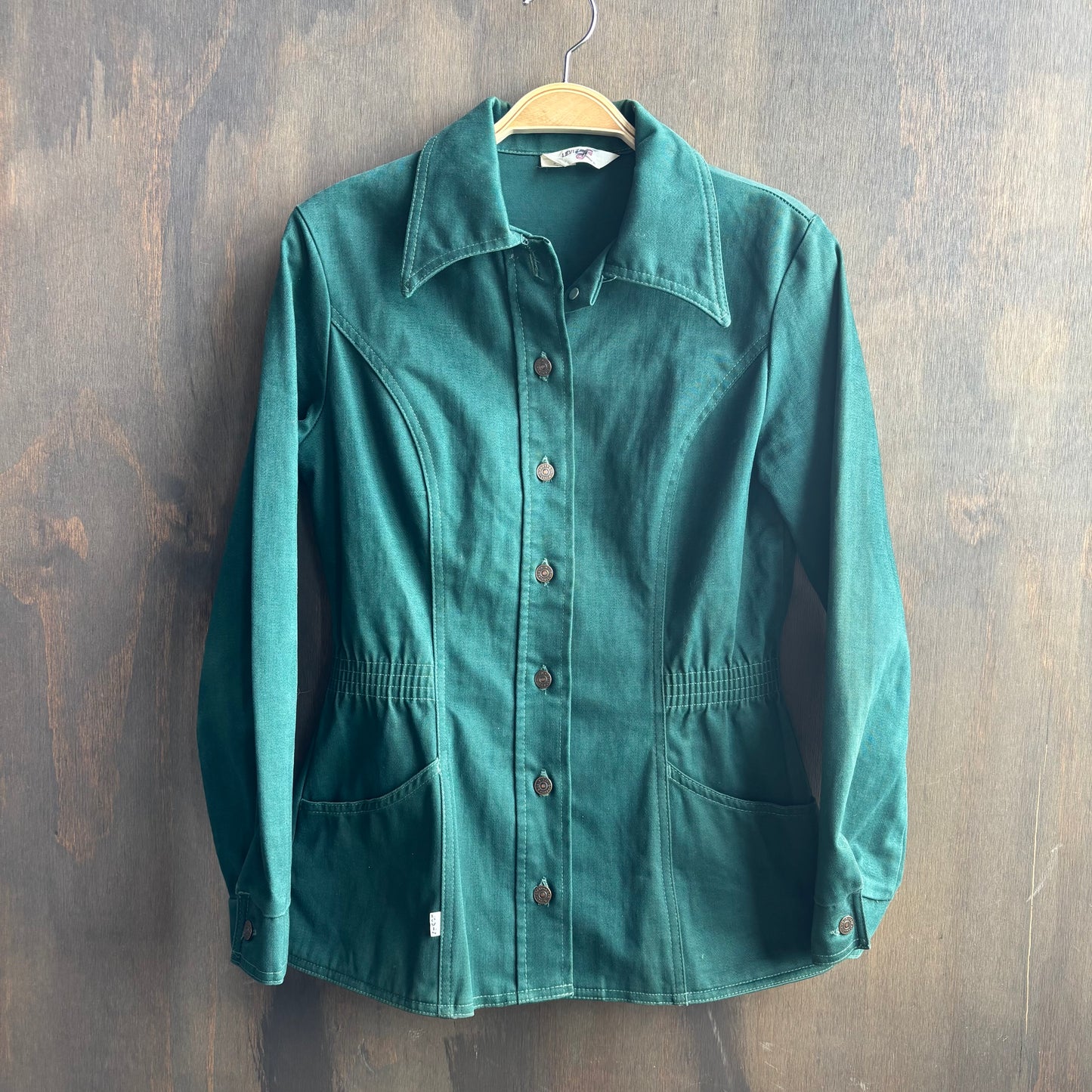 Vintage Levi's Green Jacket