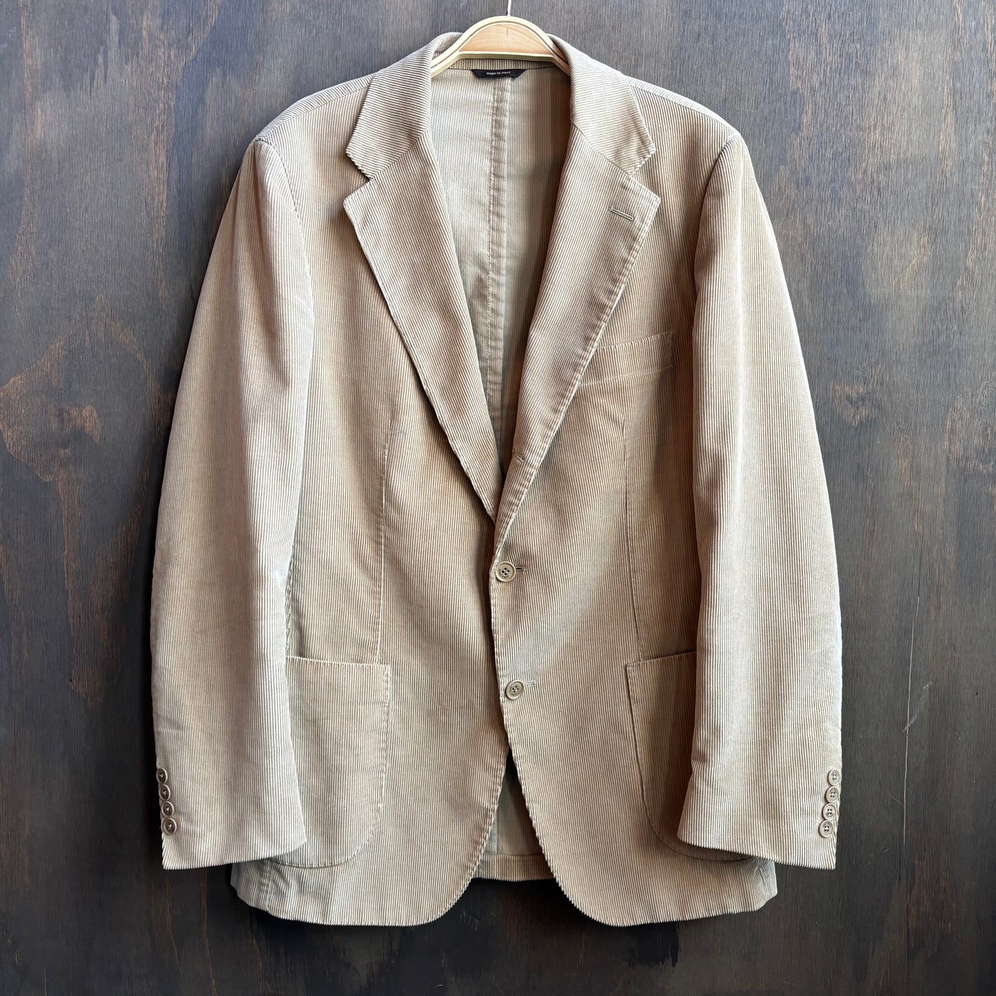 Loro Piana Beige Corduroy Blazer