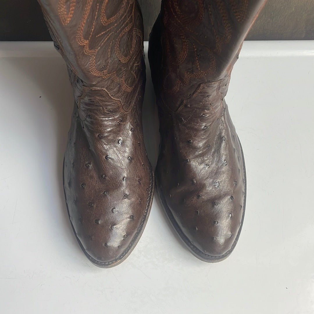 Ostrich Cowboy Boots