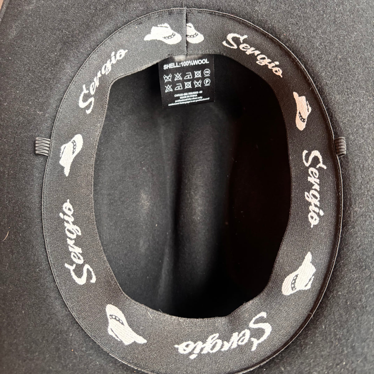 Black Wool Hat