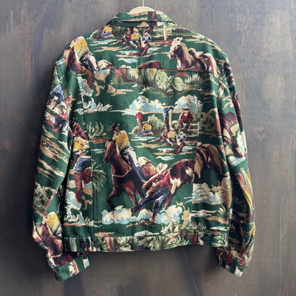 Patterned Green Jacket
