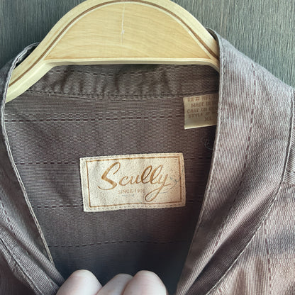 Brown Scully Button Down