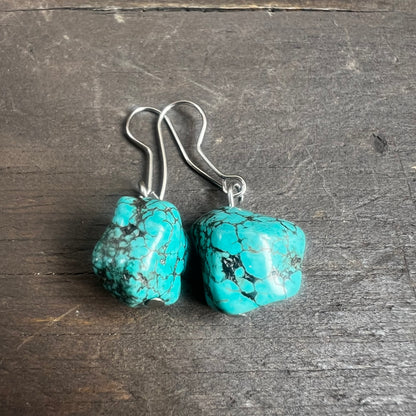 Turquoise Dangly Earrings