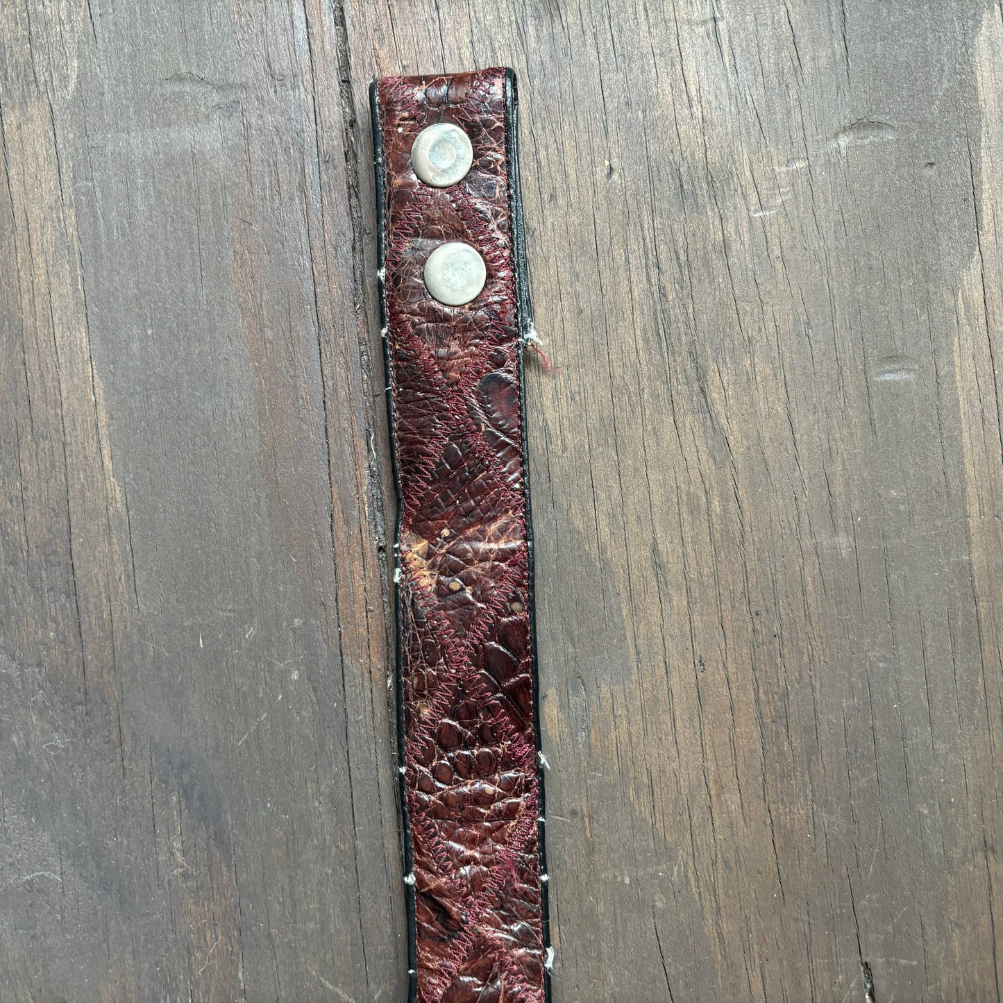 Stitched Leather Belt