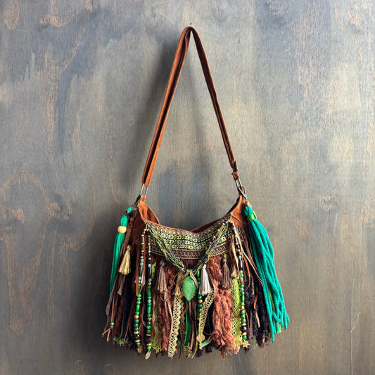 Aliso Bay Embellished Boho Bag