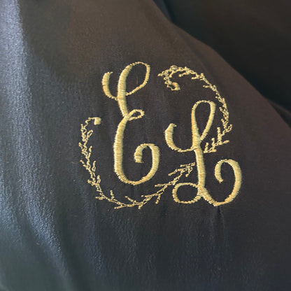 Vintage Black Curly Lamb Jacket