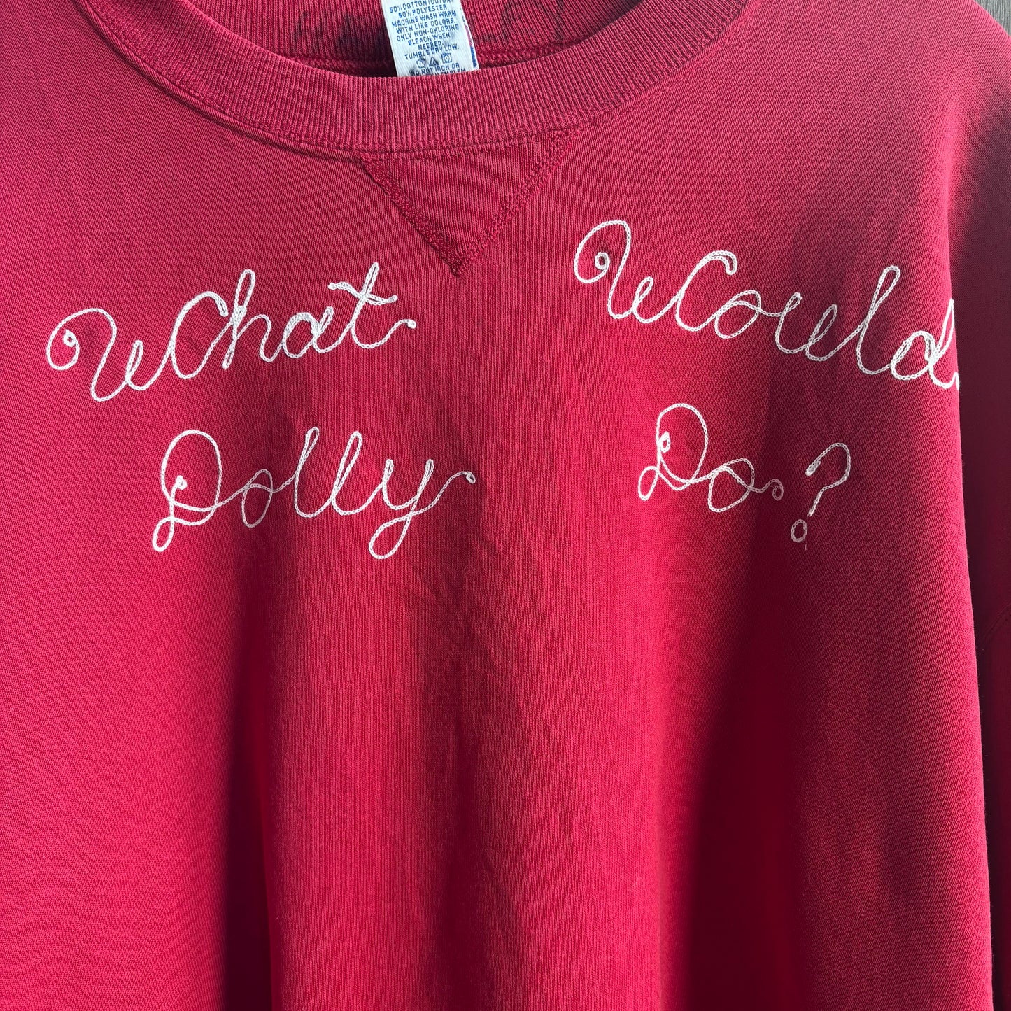 Custom "What Would Dolly Do" Sweatshirt
