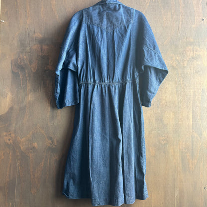 Vintage H Bar C Denim Dress