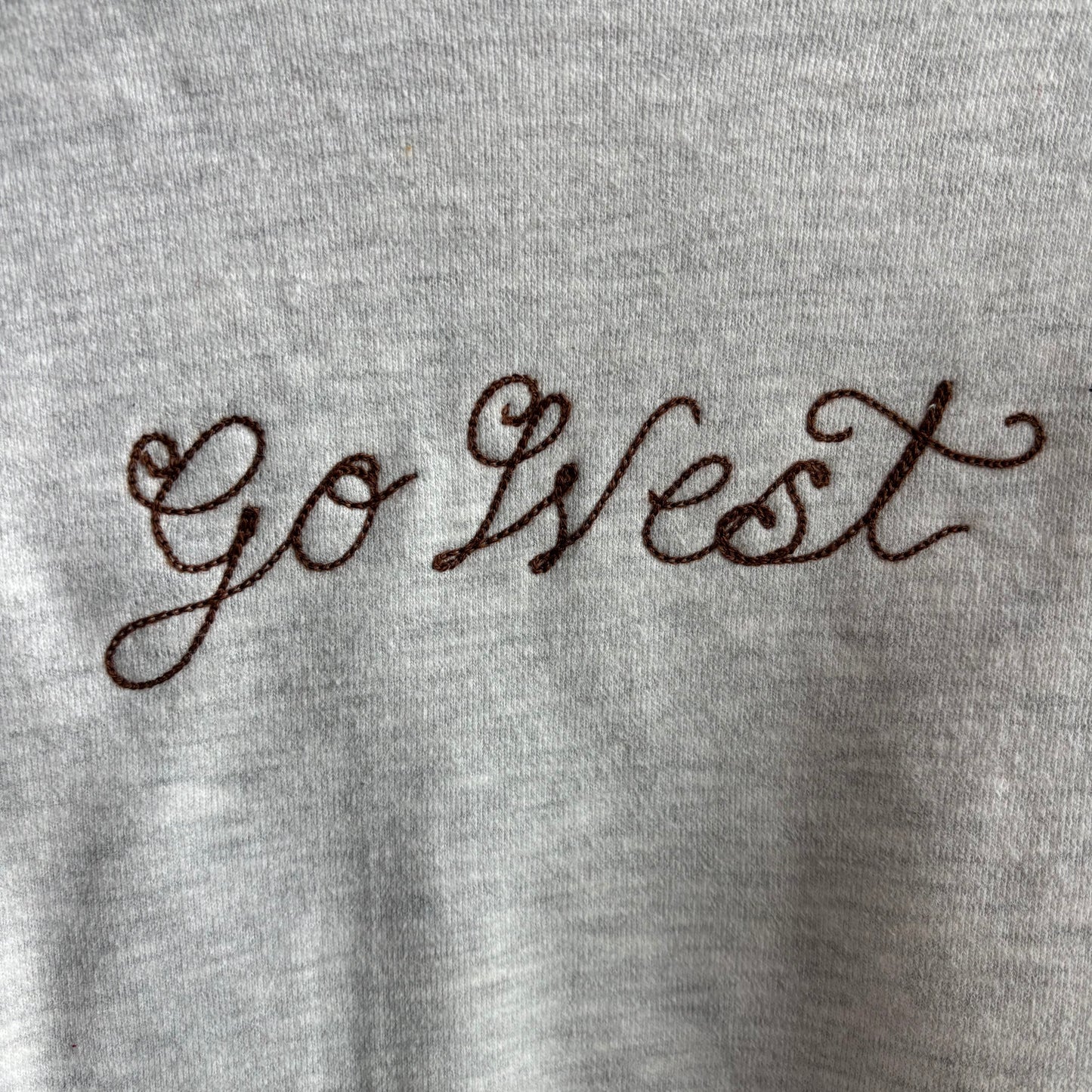 Custom "Go West" Sweatshirt