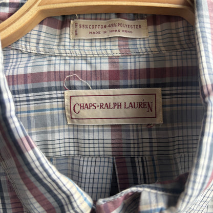 Chaps by Ralph Lauren Plaid Button Up