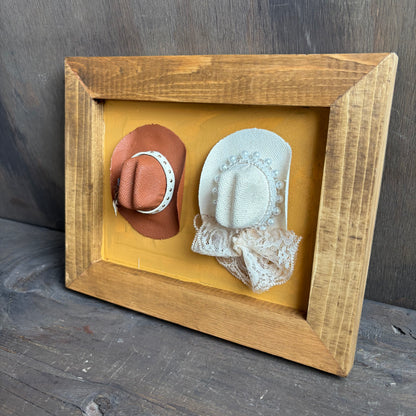 Karen "K" Abate Bride and Groom Hat Artwork