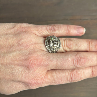 Adjustable Indigenous Chief Ring