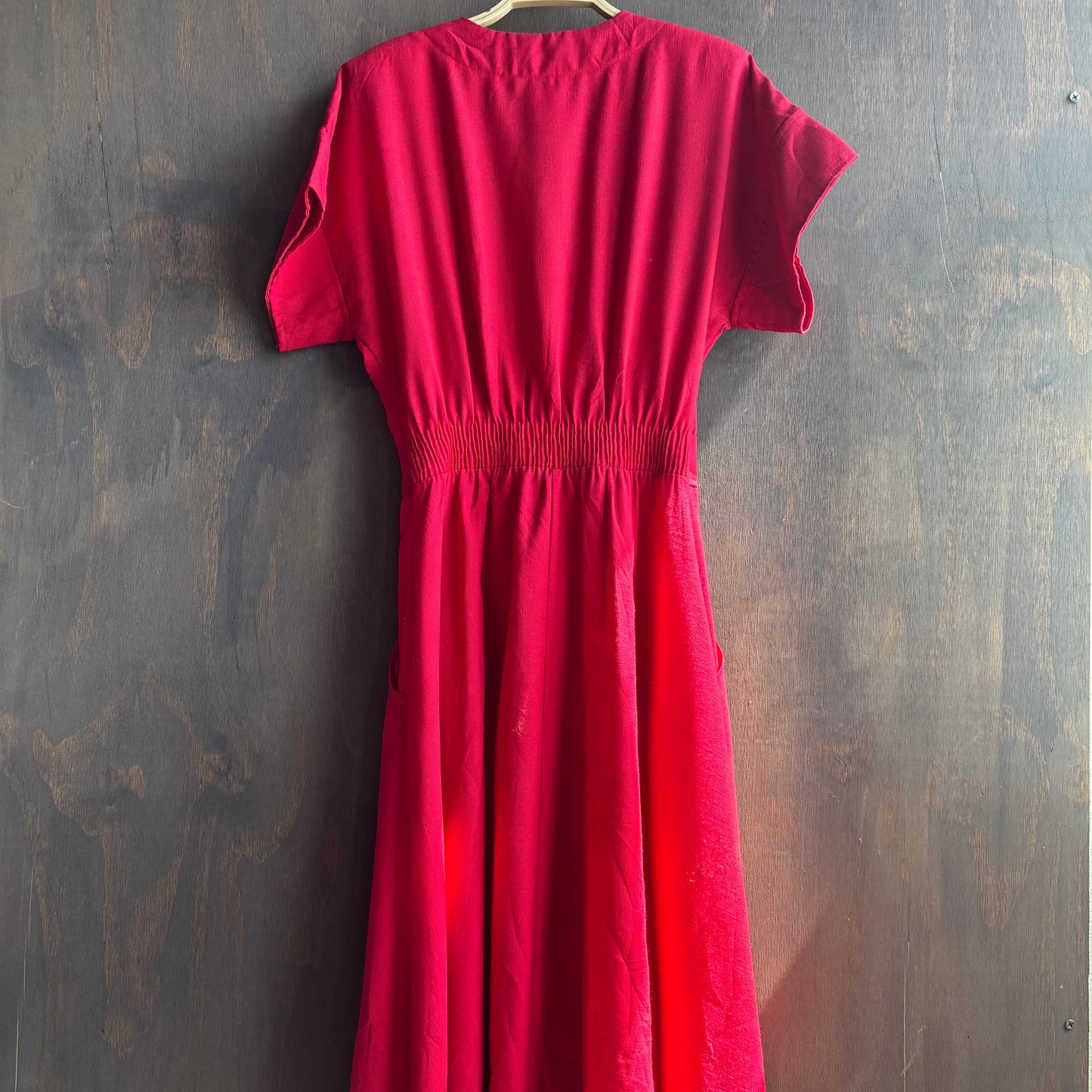 Vintage Worthington Red Maxi Dress