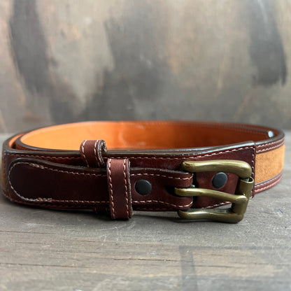 Orvis Two-Tone Leather Belt