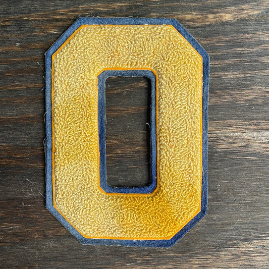 Vintage Letterman O Patch