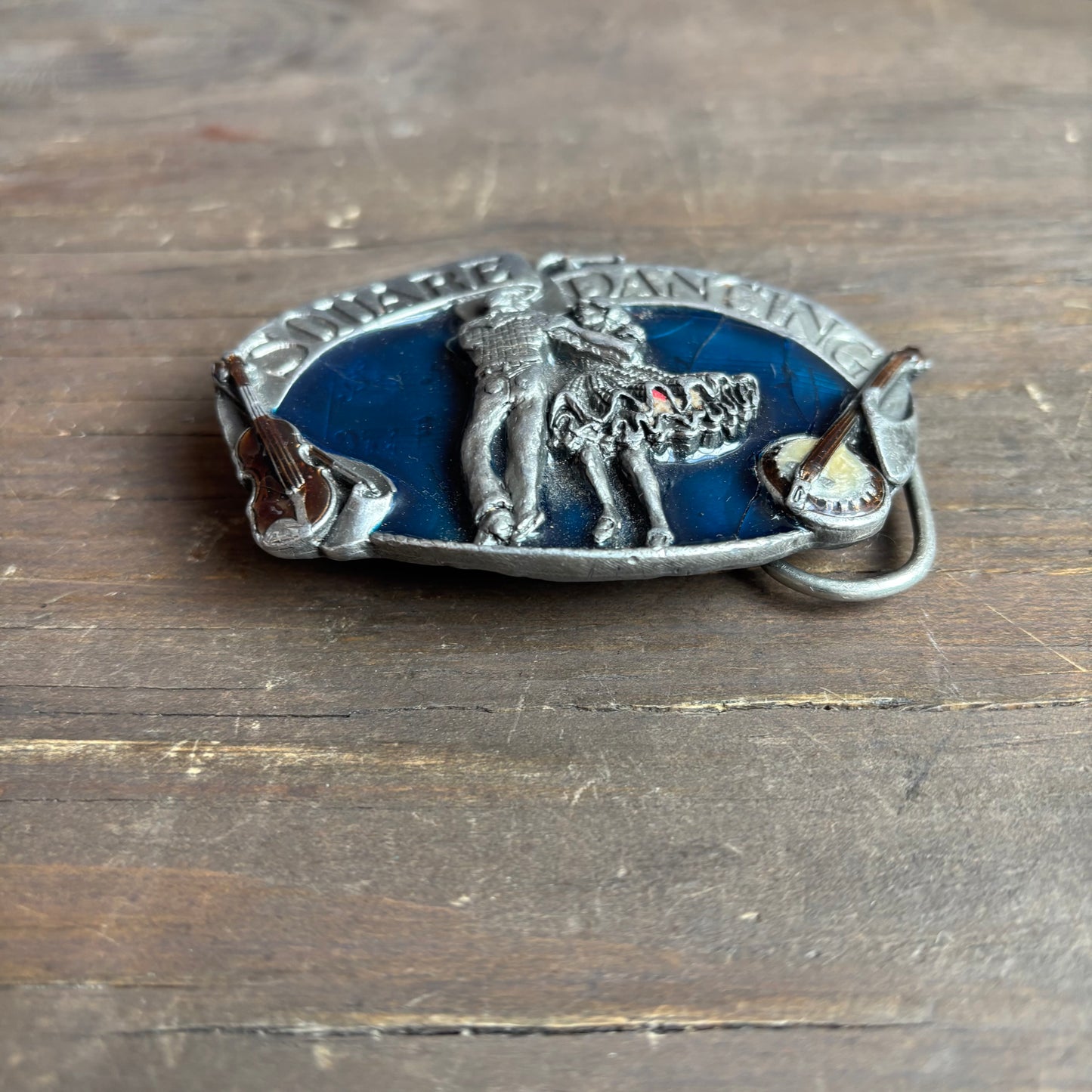 Siskiyou Square Dancing Belt Buckle (1985)