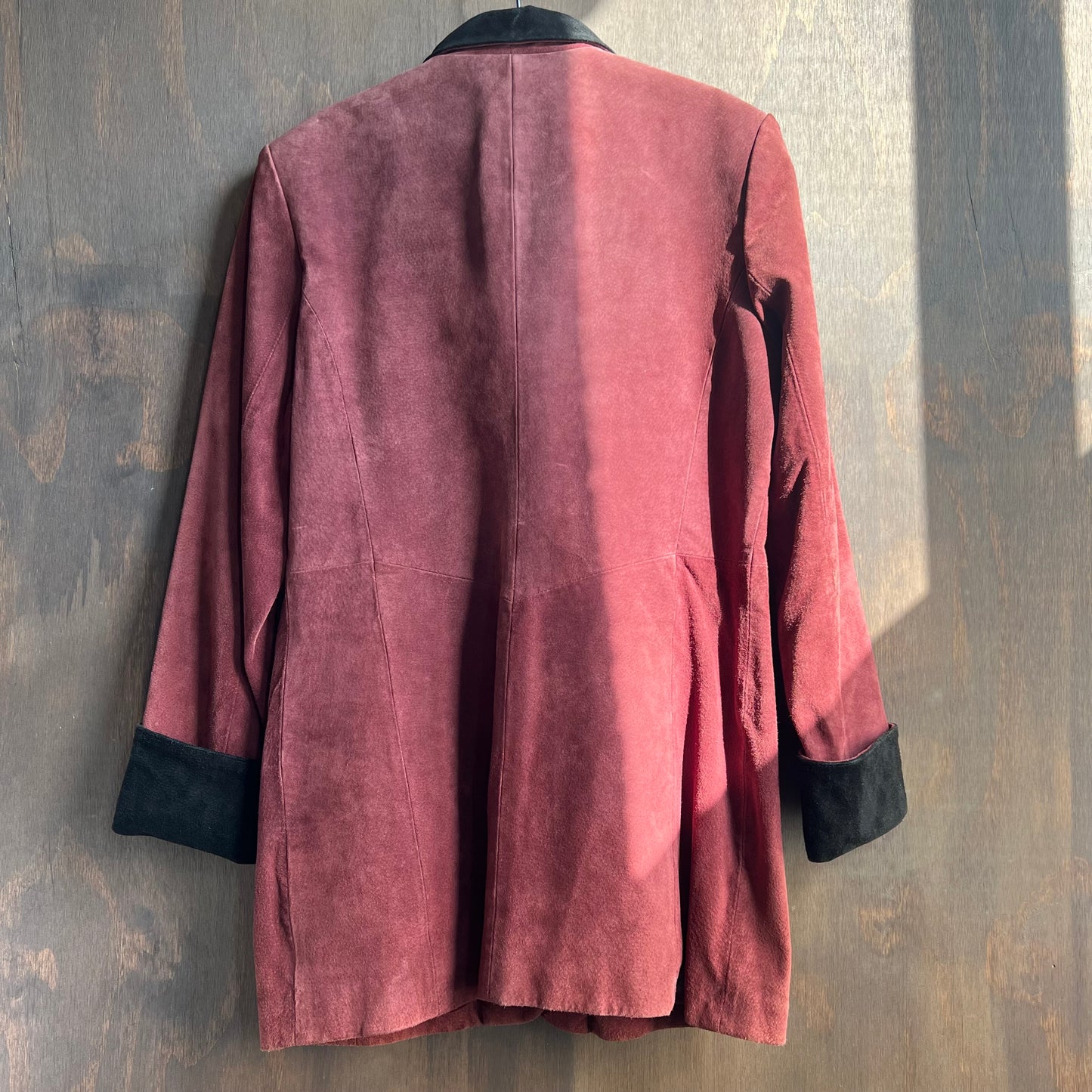 Scully Suede Maroon Jacket