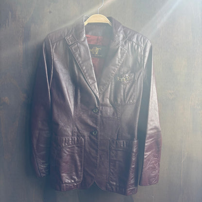 Vintage Etienne Aigner Leather Jacket