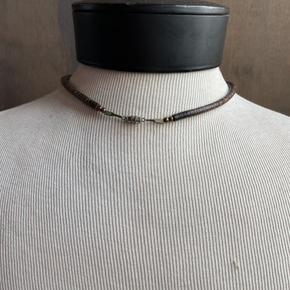 Coconut Shell Bead Necklace