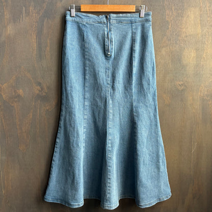 Denim Mermaid Skirt