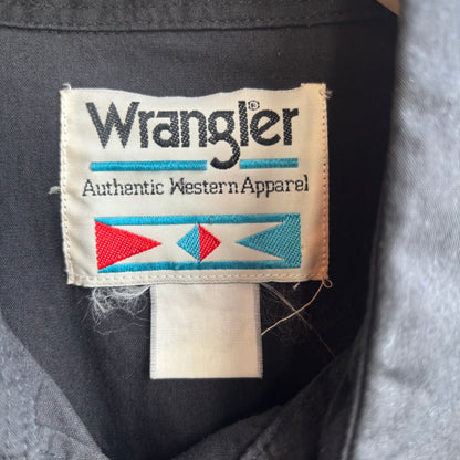 Wrangler Black Button Up with Dancers