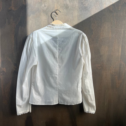 Vintage Gunne Sax White Blouse