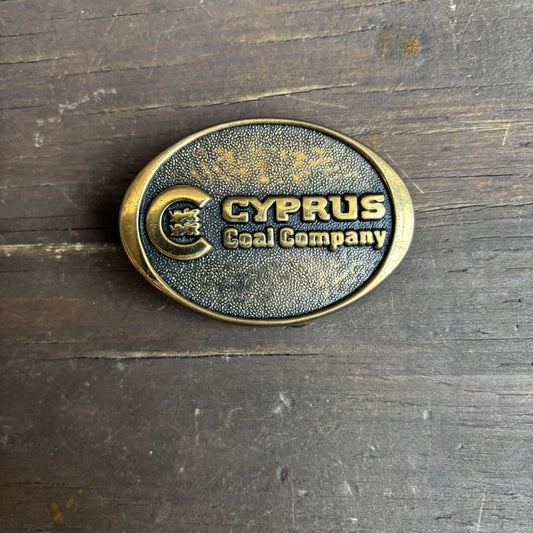 Cyprus Coal Co. Belt Buckle