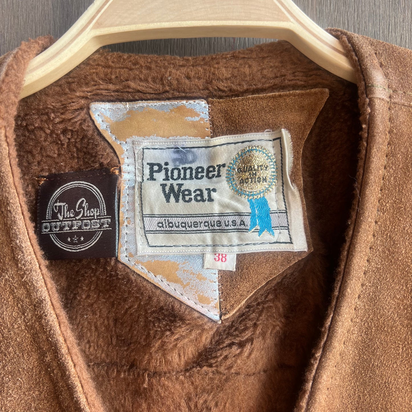 Pioneer Wear Suede Vest